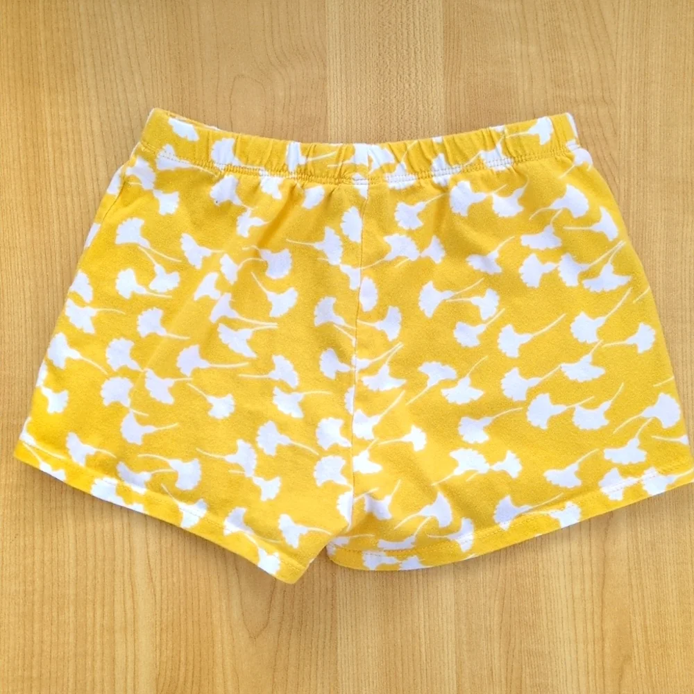 DVF & GapKids yellow freesia shorts